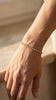 Golden Tennis Bracelet
