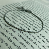 Silver Edge Bracelet
