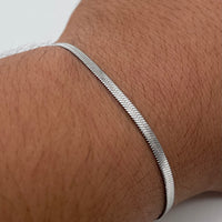 Silver Sleek Bracelet