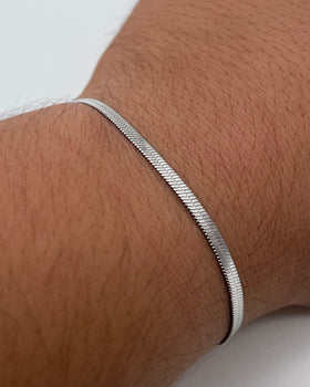Silver Sleek Bracelet