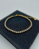 Golden Tennis Bracelet