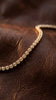 Golden Tennis Bracelet