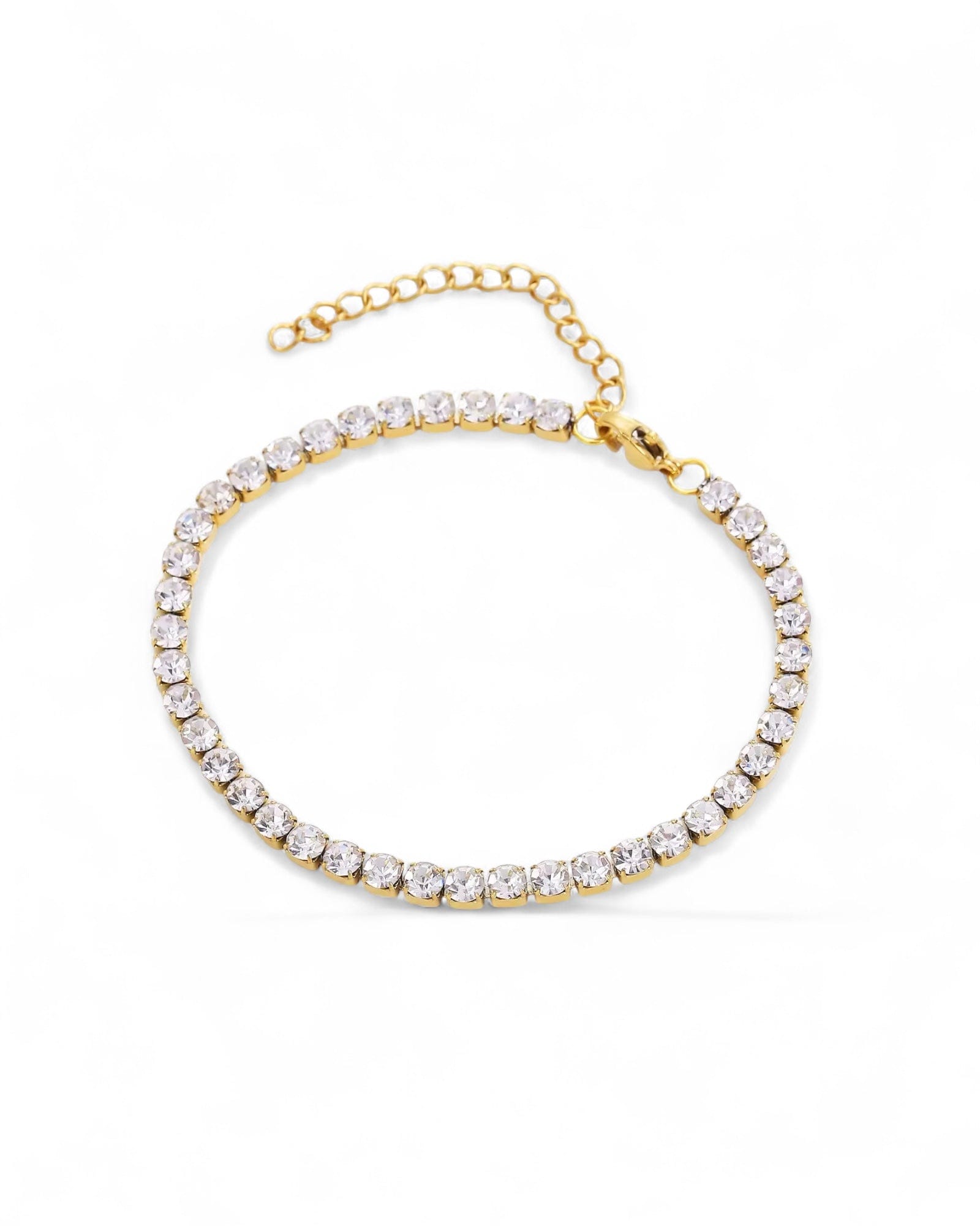 Golden Tennis Bracelet
