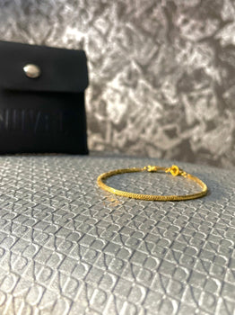 Luxora Gold Beaded Bracelet