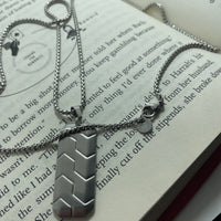 Woven Textured Necklace