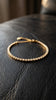 Golden Tennis Bracelet