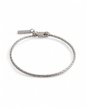 Silver Edge Bracelet