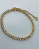 Golden Tennis Bracelet