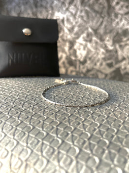 Silver Edge Bracelet