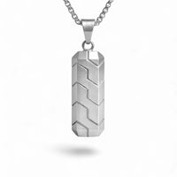 Woven Textured Necklace