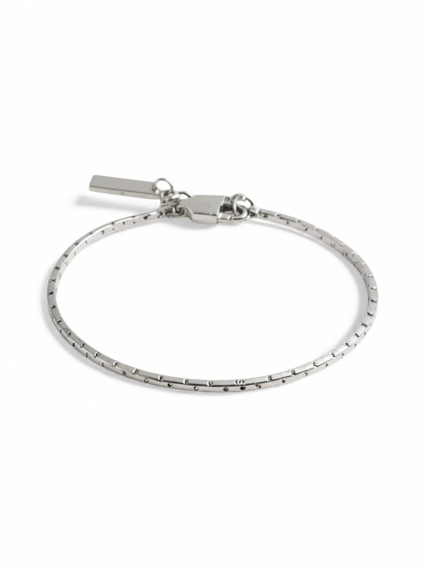 Silver Edge Bracelet