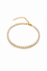 Golden Tennis Bracelet